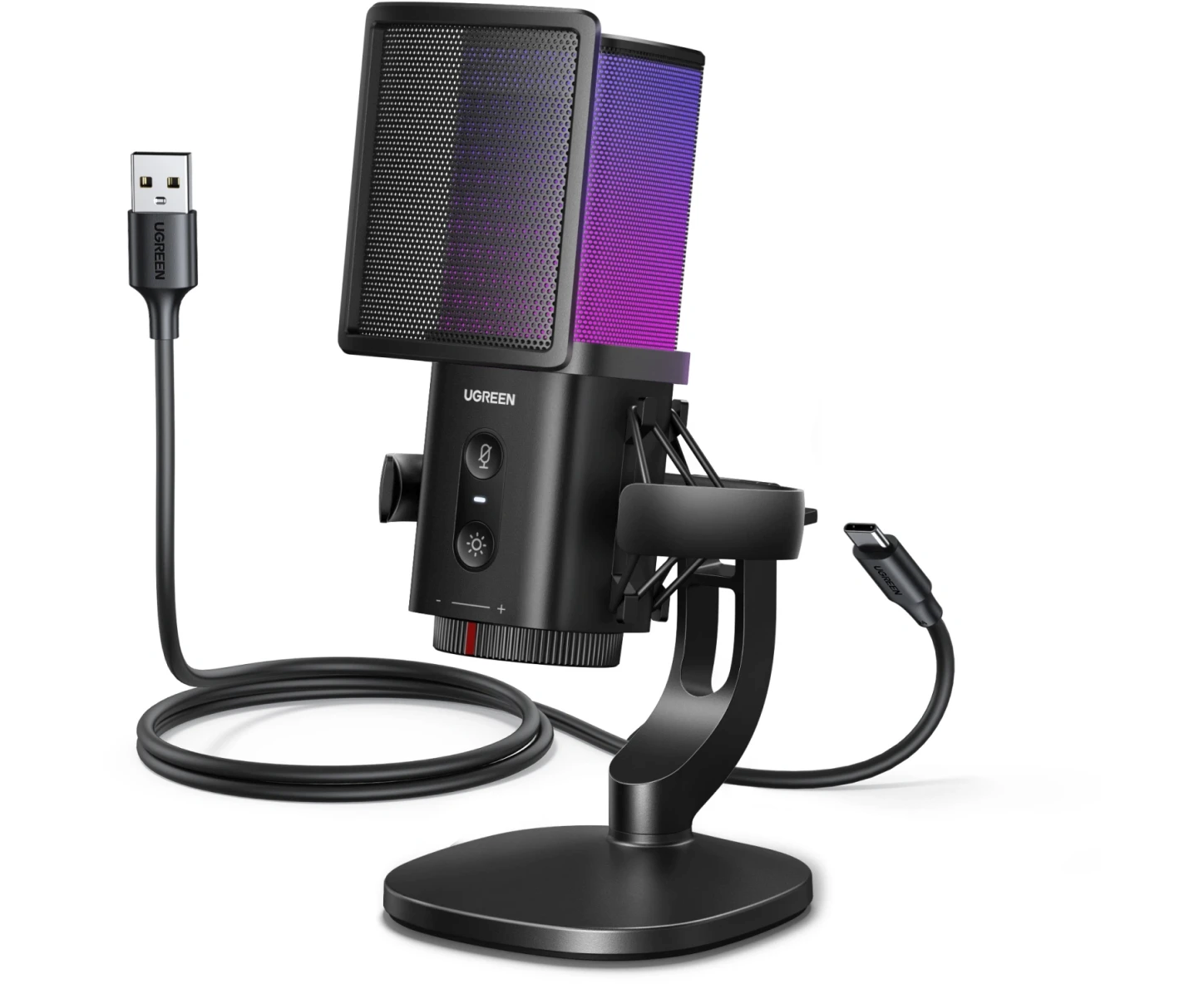 Микрофон UGREEN CM581 (65629) USB-C Desktop Microphone 20 Hz-20k Hz Black