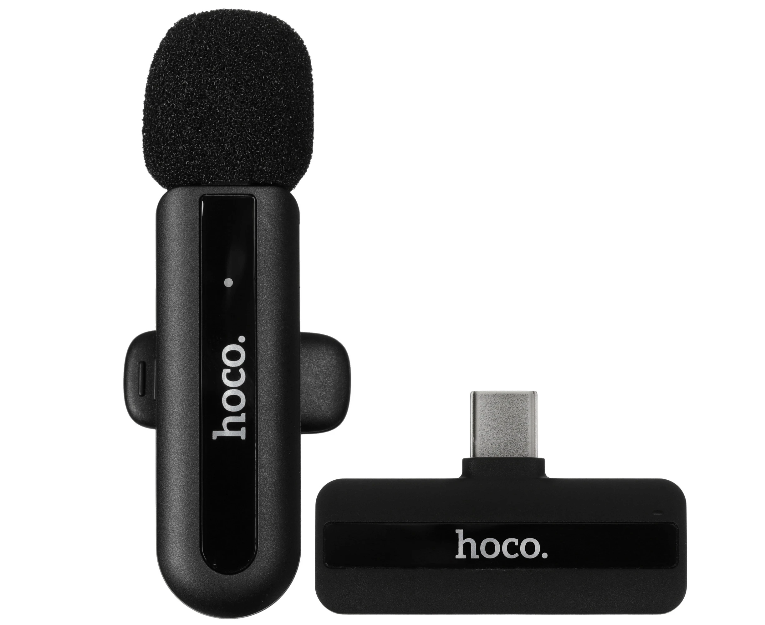 Микрофон HOCO L20 Fair wireless microphone i P (черный)