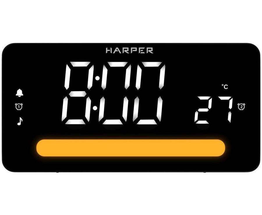 Радиобудильник HARPER HCLK-5030 black