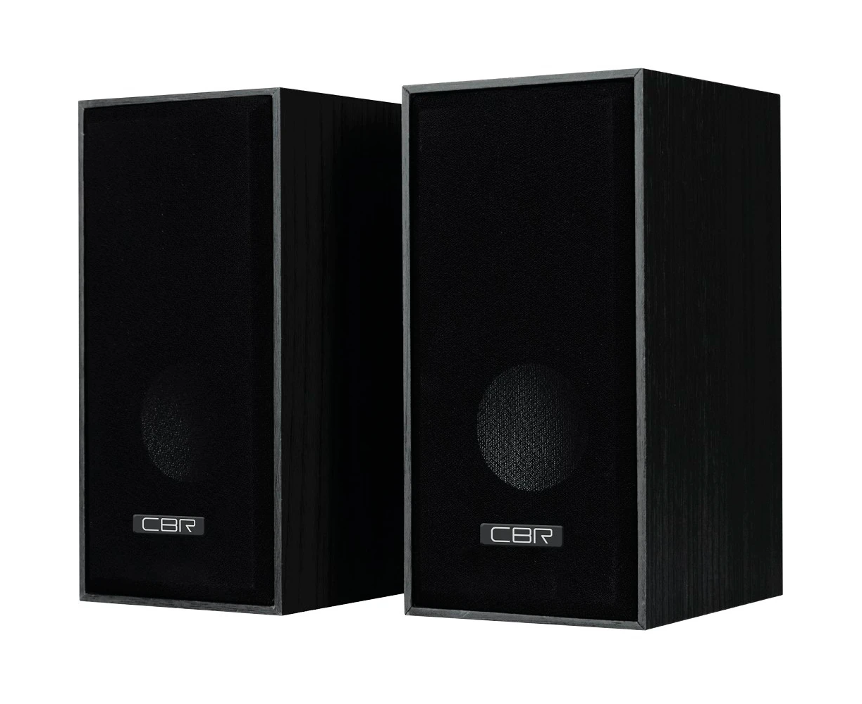 Акустическая система 2.0 CBR CMS 700, питание USB, 2х 3 Вт (6 Вт RMS), материал корпуса MDF, 3.5 мм линейный стереовход, цвет чёрный