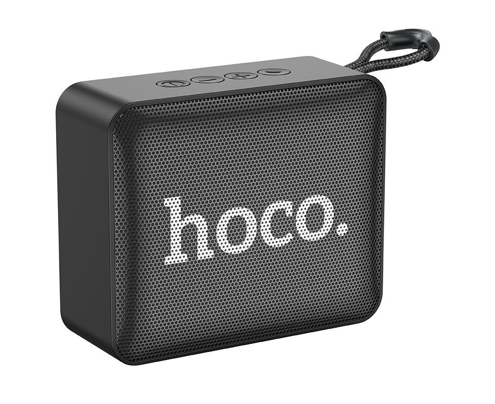 Портативная колонка HOCO BS51 Gold brick sports (черный)
