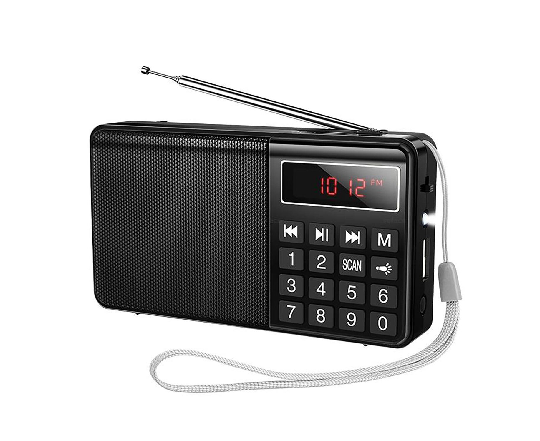 Портативная акустика Hoco HI50 Radio 5 W (black) (241487)