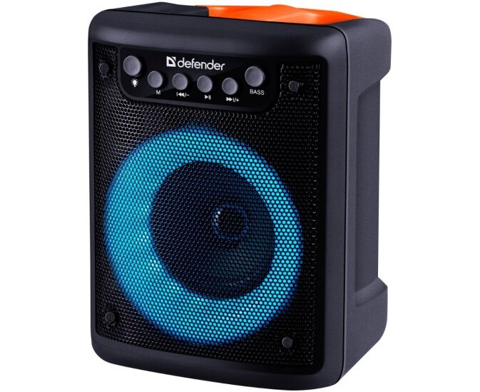 Портативная колонка DEFENDER Funky 10 Вт, Light/BT/FM/USB/MIC/AUX (65053)