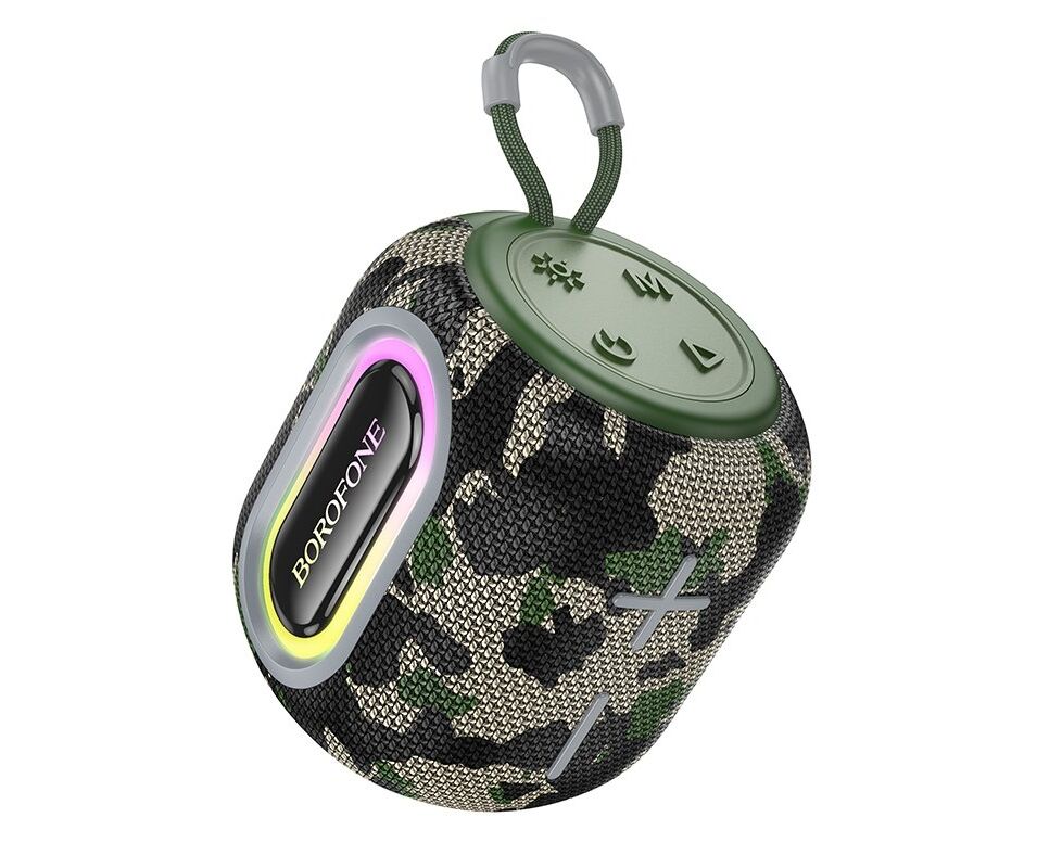 Портативная колонка BOROFONE BR39 Kaya sports BT speaker, camouflage green