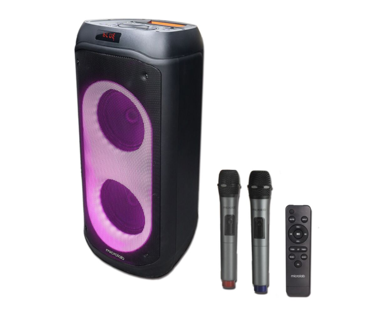 Колонка портативная Microlab PT802 W черный