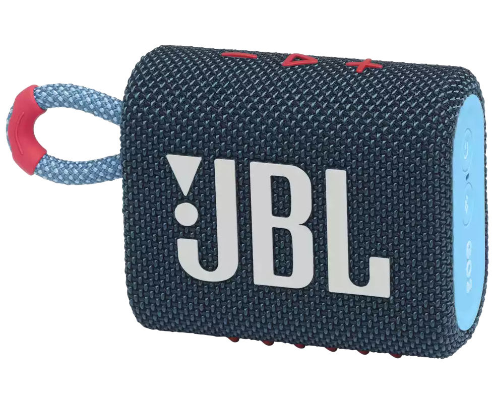 Портативная акустическая система JBL GO 3 (синий-розовый)