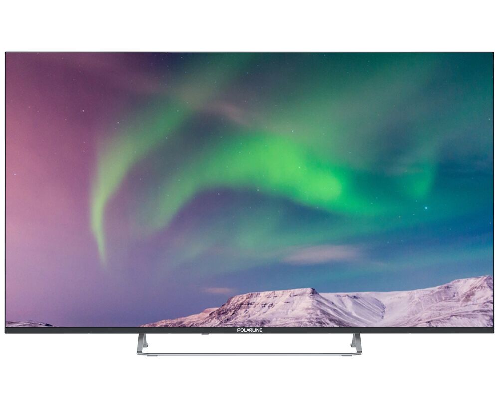 Телевизор Polar Line 55 PQ71 STC-SM черный 4 K Ultra HD 60 Hz DVB-T DVB-T2 DVB-C Wi Fi Smart TV (RUS)
