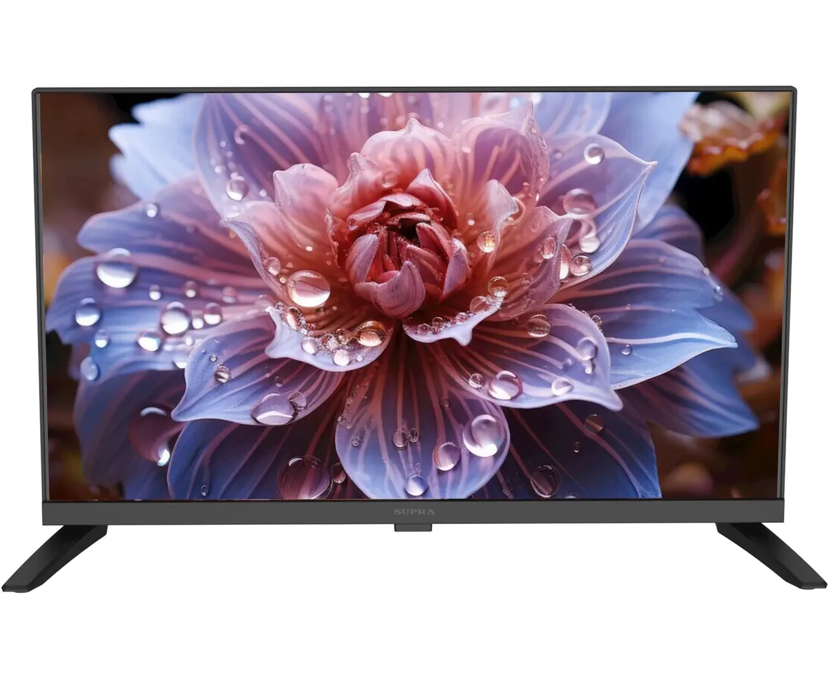 24" Телевизор Supra STV-LC24 LT0080 W черный 1366x768, HD, 60 Гц