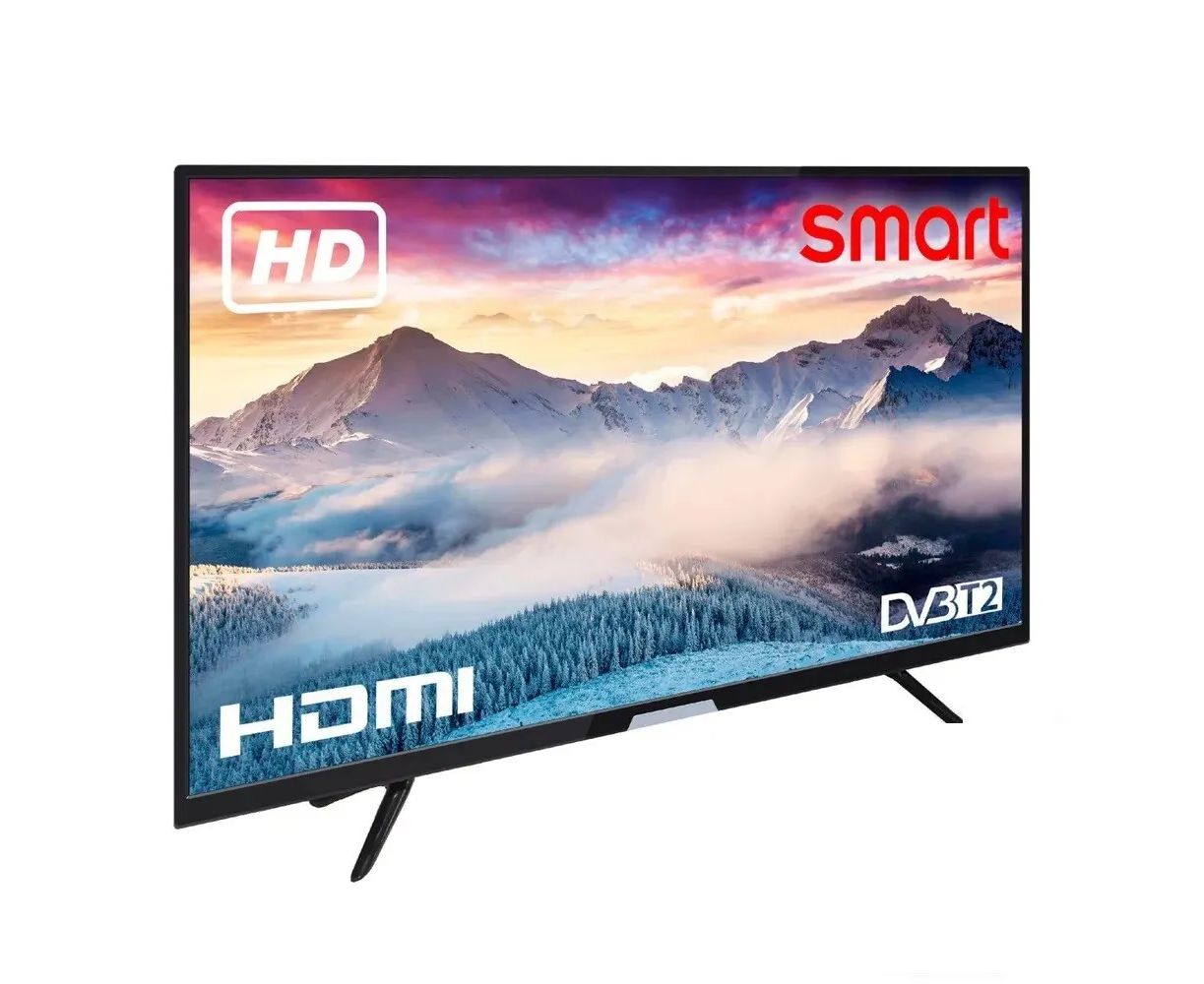 40" Телевизор ERISSON 40 FLES907 T2 SM черный 1920x1080, Full HD, 60 Гц, Wi-Fi, Smart TV, Android TV
