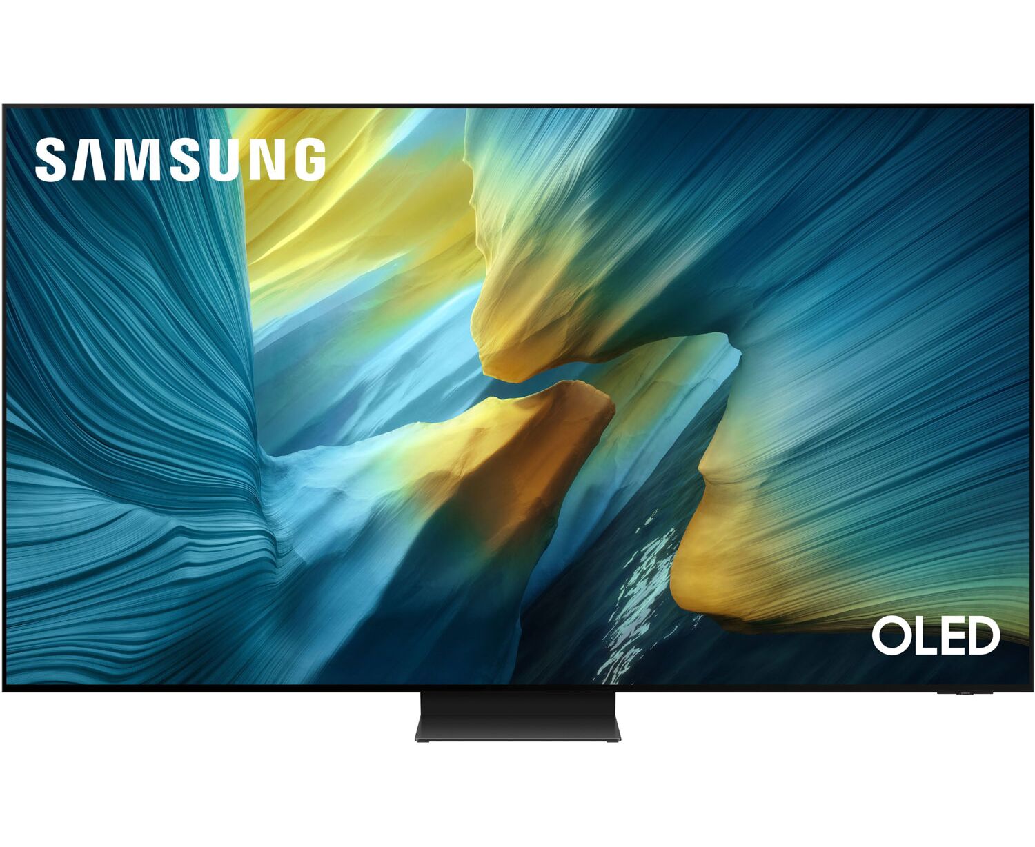 77" Телевизор Samsung QE77 S95 FAUXRU черный 3840x2160, 4 K Ultra HD, 120 Гц, Wi-Fi, Smart TV, Tizen OS