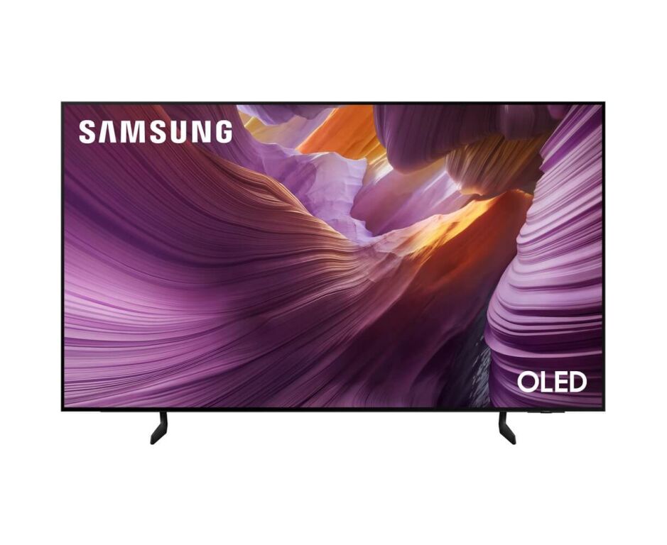 55" Телевизор Samsung QE55 S85 FAEXRU черный 3840x2160, 4 K Ultra HD, 120 Гц, Wi-Fi, Smart TV, Tizen OS