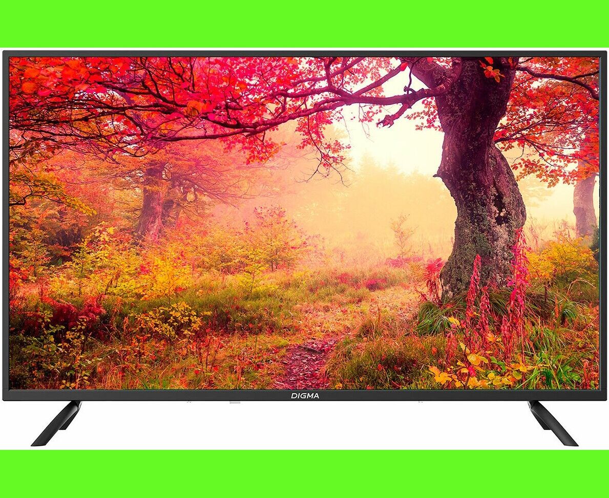 43" Телевизор Digma DM-LED43 MBB21 черный 1920 x1080, FULL HD, 60 Гц