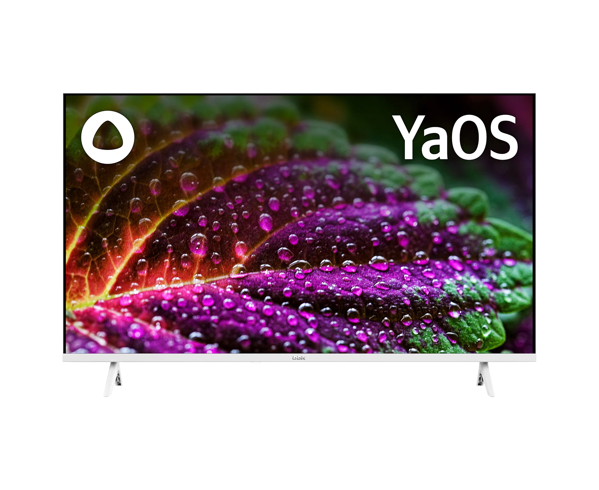40" Телевизор BBK 40 LEX-7244/FTS2 C белый 1920x1080, Full HD, 60 Гц, Wi-Fi, Smart TV, Яндекс ТВ