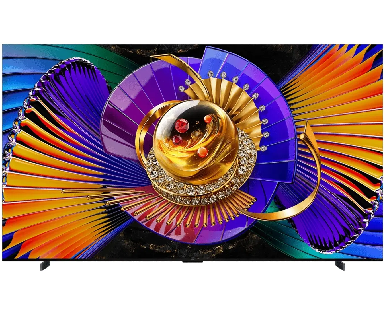 98" Телевизор TCL 98 C7 L черный Mini LED 3840x2160, 4 K Ultra HD, 144 Гц, Wi-Fi, Smart TV, Google TV