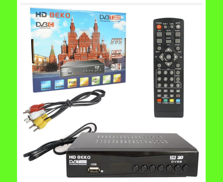 Ресивер DVB-T2 HD BEKO T5000 C