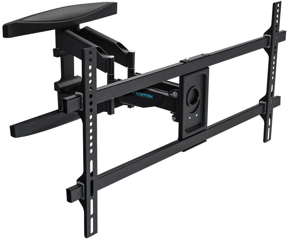 40"-90" Кронштейн Kromax ATLANTIS-65 black Наклонно-поворотный max 45 кг. 4 ст св., нак. +2° -12°, пов. 160°, от ст. 60-500 мм., max VESA 800x400 м