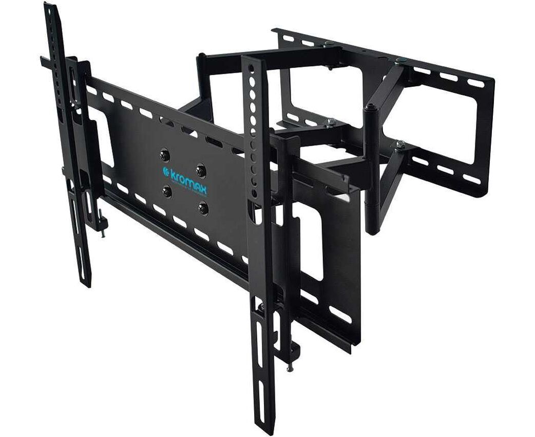 32"-75" Кронштейн Kromax ATLANTIS-80 Наклонно-поворотный, черный макс.50кг, выдвижной