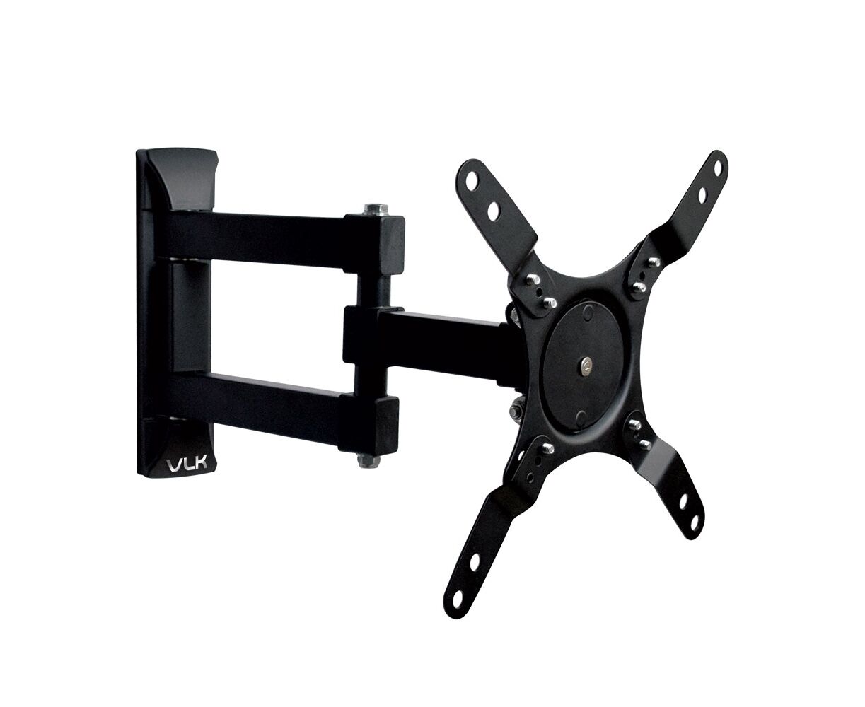 15"-42" Кронштейн VLK TRENTO-105 black Наклонно-поворотный max 15 кг. 5 ст св., нак. + 5° -15°, пов. 180°, от ст. 60-325 мм., max VESA 200x200 мм.