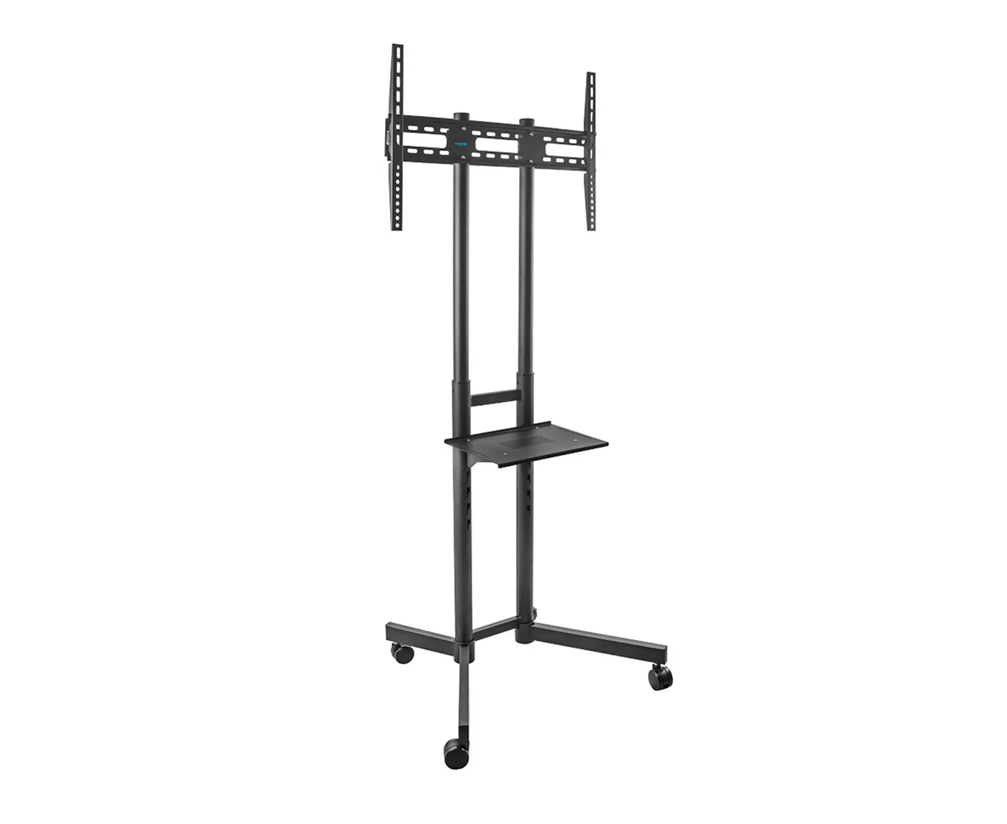 Стойка для телевизора Kromax Omega-15 черный 32"-70" макс.50кг напольный мобильный
