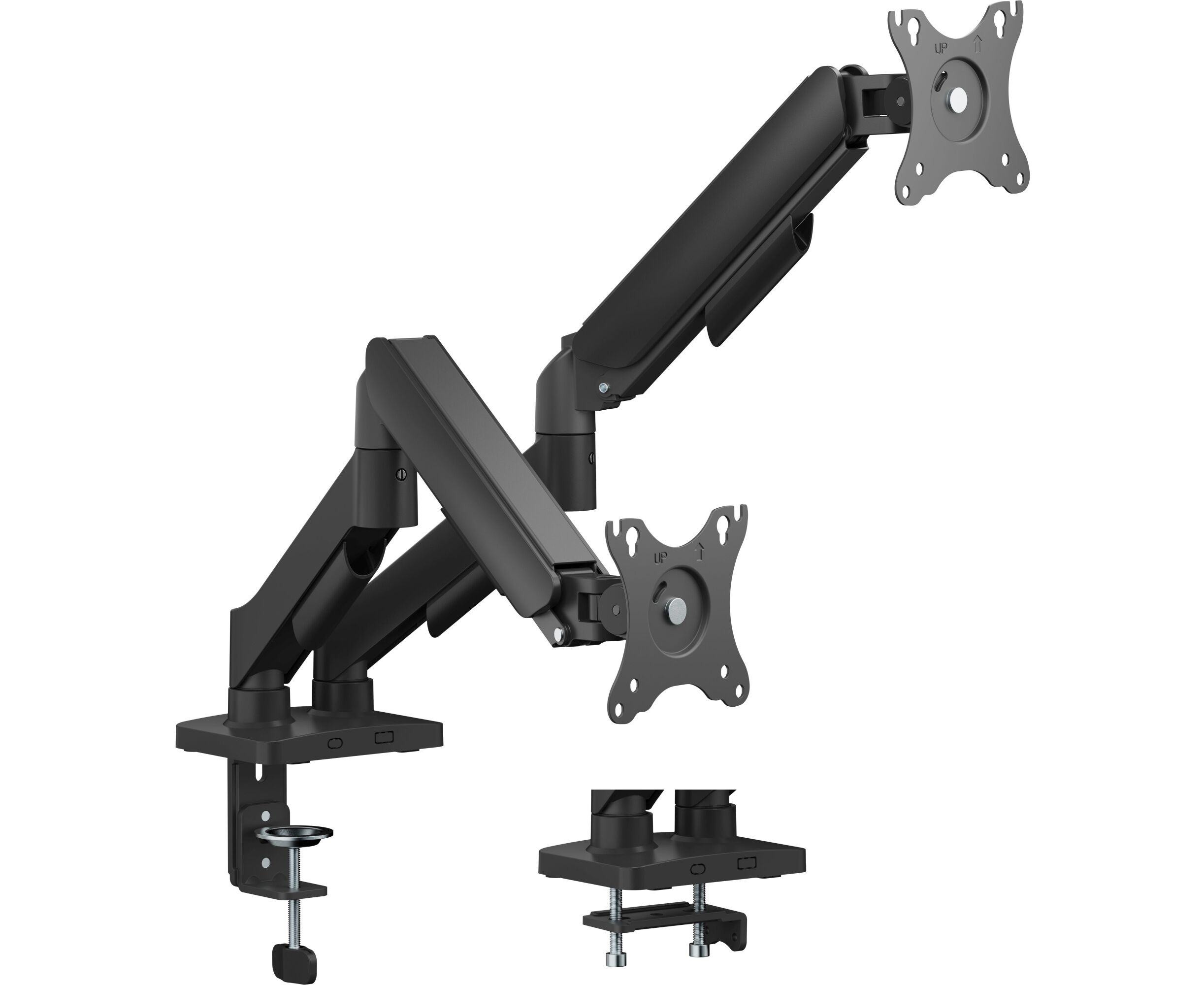 Кронштейн для мониторов Cactus CS-VM-MD-72-BK черный/белый 17"-32" макс.9кг настольный поворот и наклон