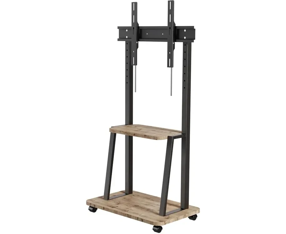 Стойка для телевизора Holder PR-108 черный/керамика 32"-65" макс.40кг напольный мобильный