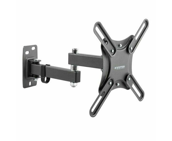 15"-42" Кронштейн Kromax Corbel-5 черный макс.25кг настенный поворот и наклон