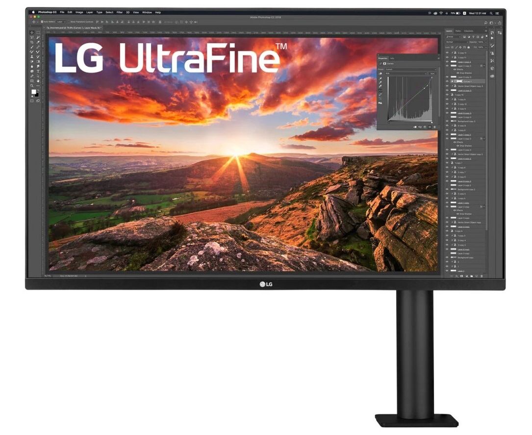 Монитор LG 32 UN880-B Black