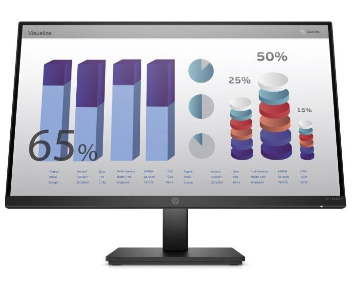 Монитор HP P24q G4 Quad HD QHD 8 MB10 AA