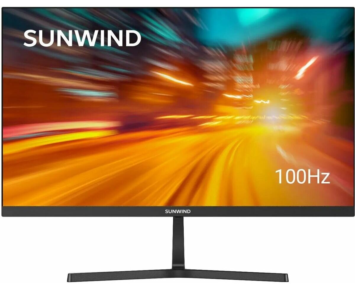 Монитор Sun Wind SM-24 FI223 (SM24 SB02) 23.8", черный