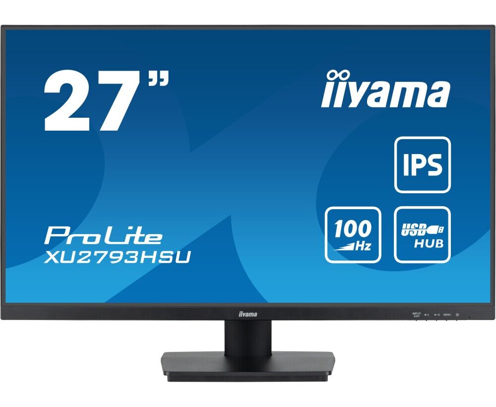 Монитор Iiyama XU2793 HSU-B6 27" IPS FHD чер 1ms HDMI DP USB M/M 100 Hz 250cd In