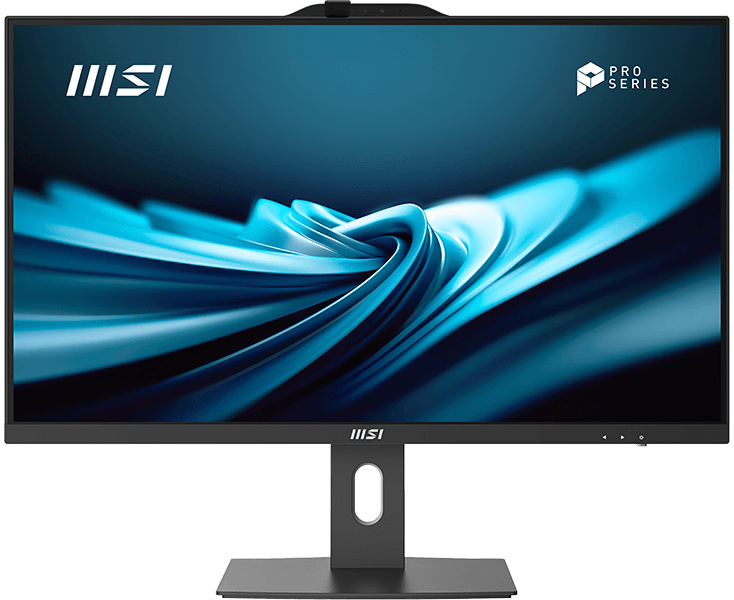 Моноблок MSI Pro AP272 P 14 M Ai O (9 S6-AF8321-807) 27" FHD(1920x1080)IPS AG Non-touch, i3-14100 (3.5 G Hz), 8 Gb DDR5(1x8 Gb), 512 GB SSD M.2, Intel UHD