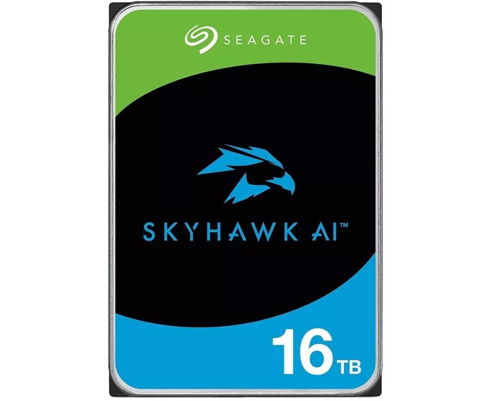 HDD Seagate Sky Hawk AI ST16000 VE005, 16 ТБ, SATA III, 3.5"