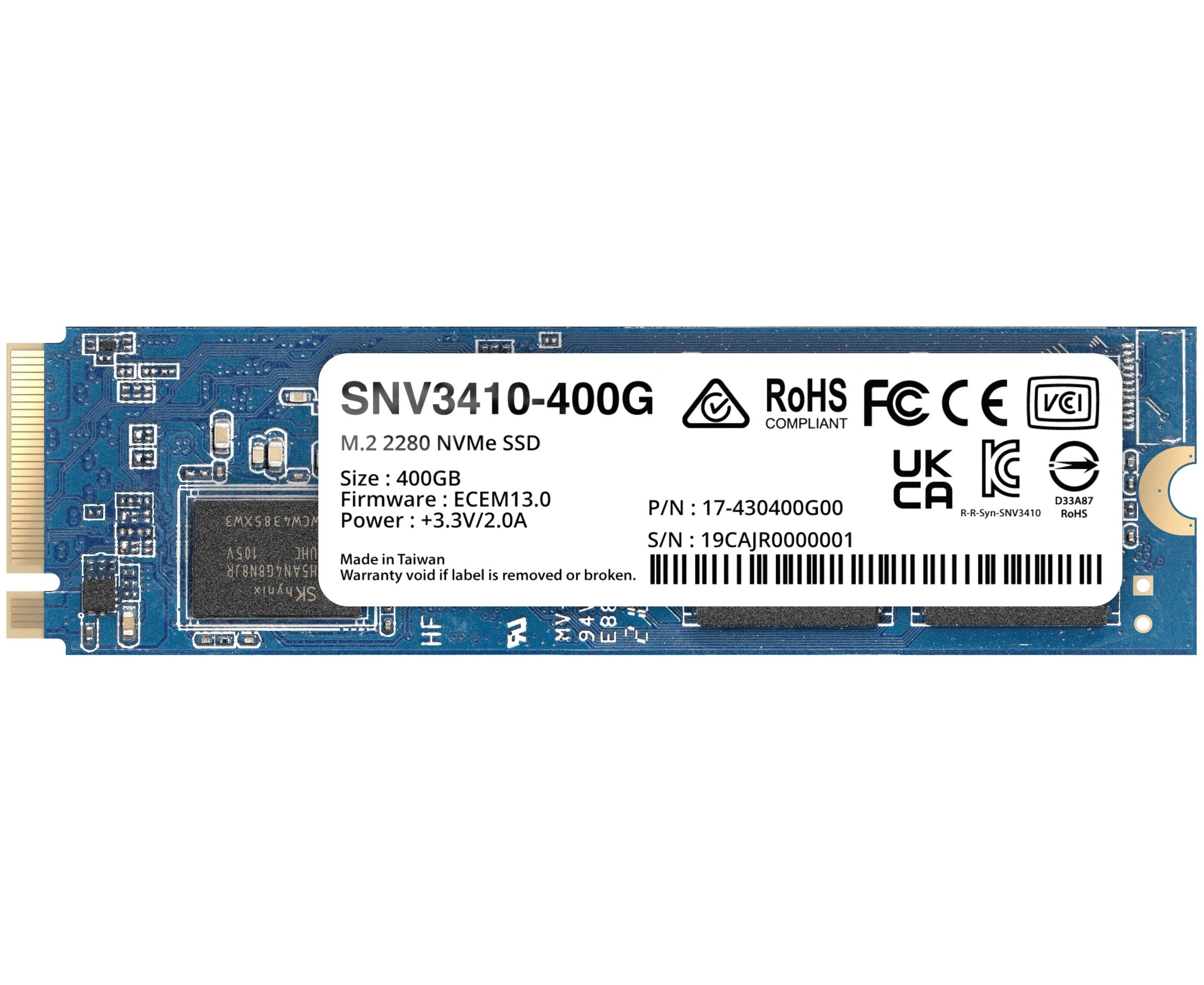 SSD SYNOLOGY SNV3410-400 G M.2 2280 400 GB