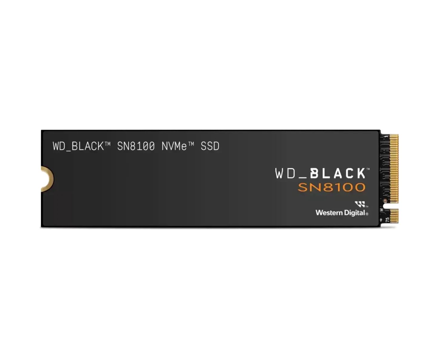 SSD Western Digital Black SN8100 (WDS400 T1 X0 M) M2.2280 PC Ie 5.0 4 Tb, 14900 M Bs/13200 M Bs, TBW 4800, 1 year