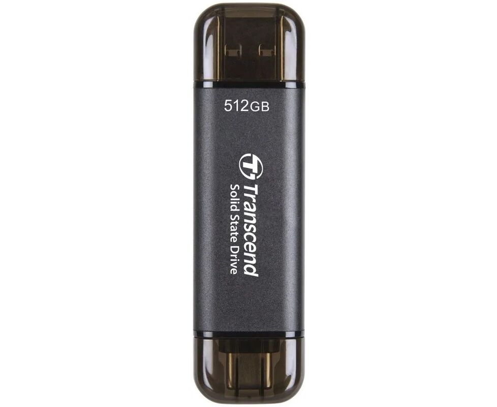 SSD Transcend ESD310 C (TS512 GESD310 C), 512 GB, USB 3.2 Gen 2.1 Type-C R/W - 1050/950 MB/s