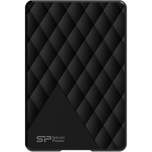 HDD ext 2.5" 1.0 TB USB3.0 Silicon Power Diamond D06, чёрный (SP010 TBPHDD06 S3 K) Защита от царапин