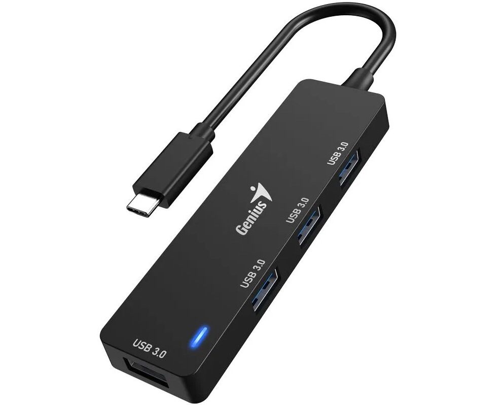 USB-HUB Genius UH-400, Black