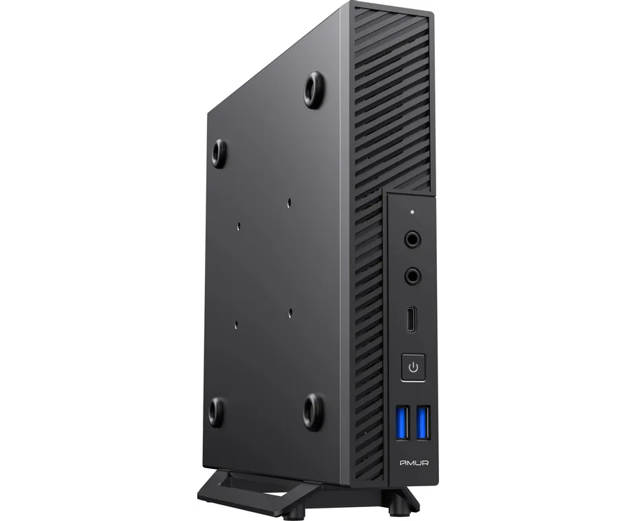 Мини ПК Amur Финвал H6 I12 (2162599) i3 12100 (3.3) 8 Gb SSD256 Gb UHDG 730 без ОС Gbit Eth Wi Fi BT 120 W черный (RUS)