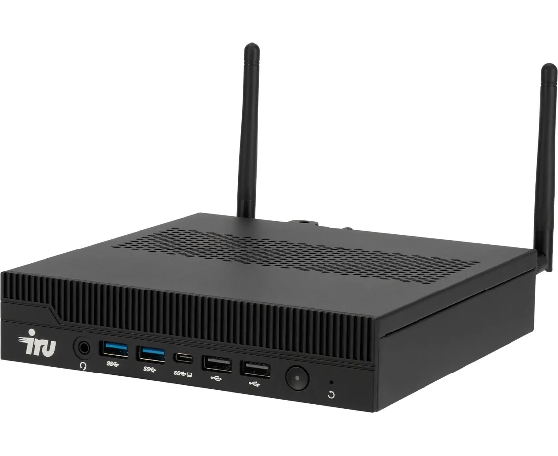 Неттоп i RU Tactio 310 H6 ITF (2174511) Intel Core i5 14400, DDR5 32 ГБ, 1 ТБ SSD, Intel UHD Graphics 730, Windows 11 Pro, черный