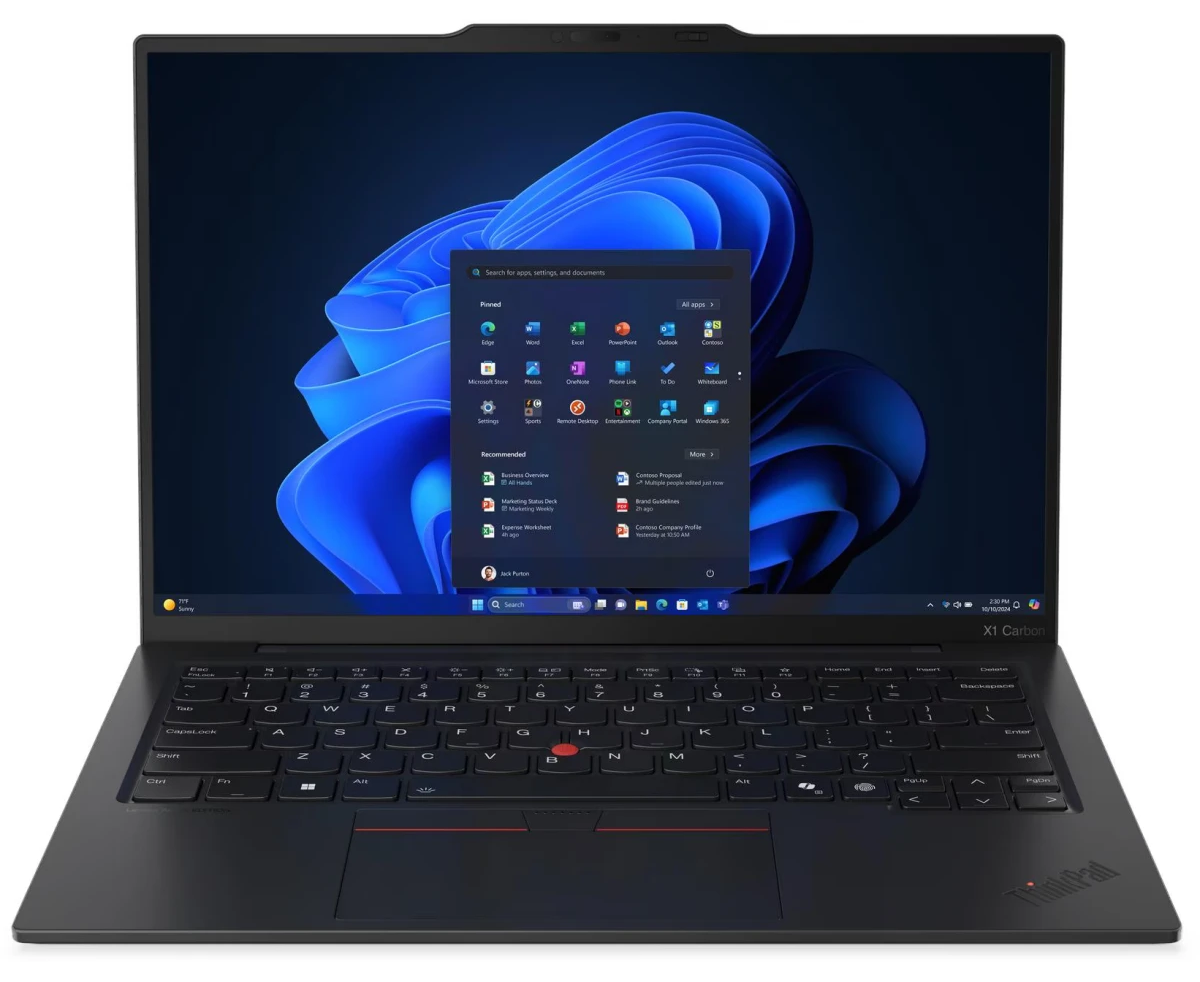Ноутбук Lenovo Think Pad X1 Carbon Gen 13 Aura Edition (21 NX00 F9 US) Intel Core Ultra 7 255 U 3800 M Hz/14"/1920x1200/32 GB/512 GB SSD/Intel Graphics