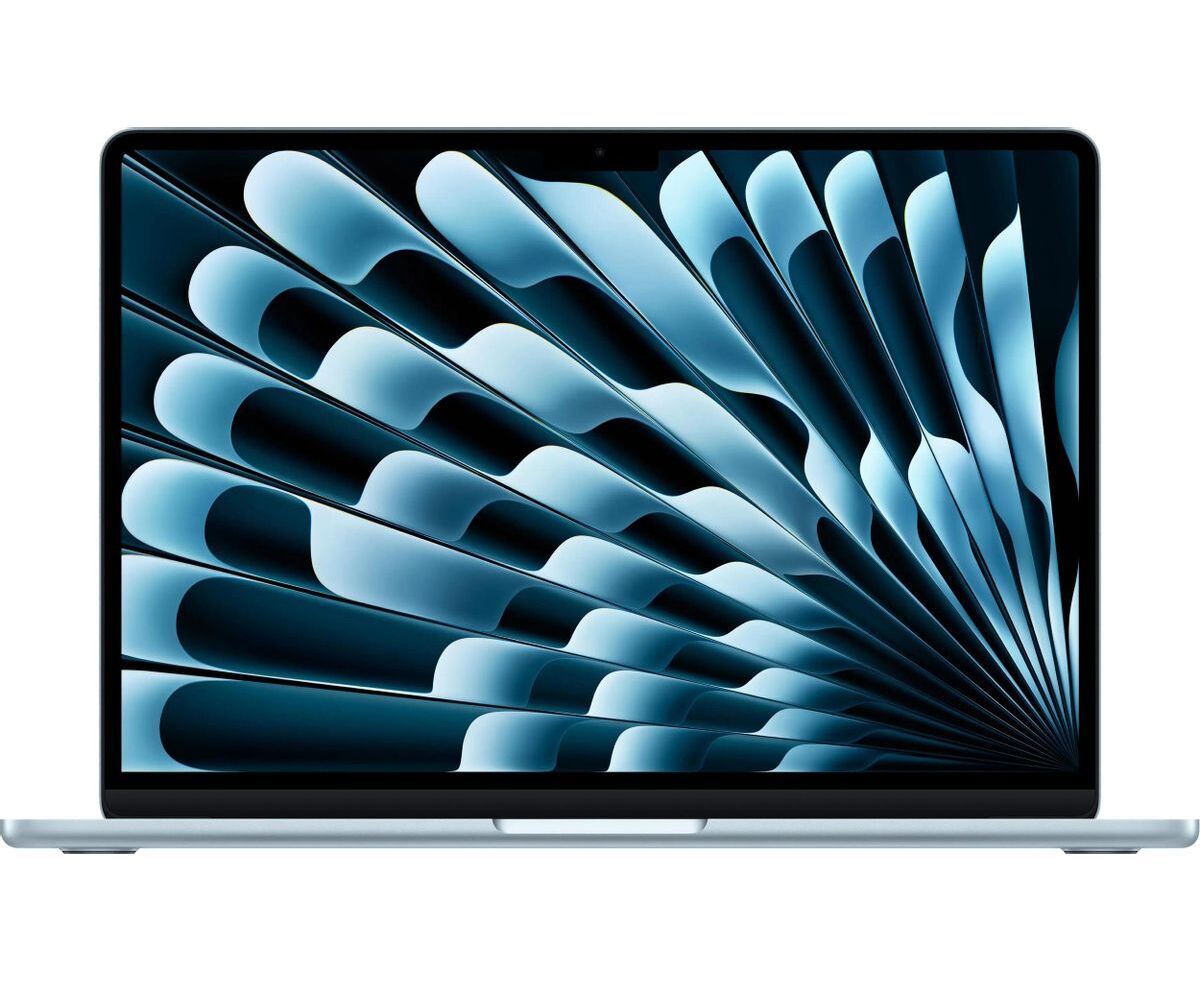 Ноутбук Apple Mac Book Air (MC6 T4 LL/A) M4 10 core 16 Gb SSD256 Gb/8 core GPU 13.6" Liquid Retina (2560x1664) mac OS lt.blue Wi Fi BT Cam