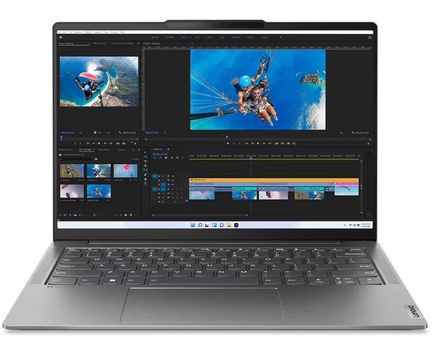 Ноутбук Lenovo Yoga Slim 6 14 IRH8 (83 E00054 RU) Intel Core i7 13700 H 2400 M Hz/14"/2240x1400/16 GB/512 GB SSD/Intel Iris Xe Graphics/Wi-Fi/Bluetooth