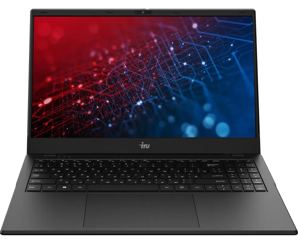 Ноутбук IRU Planio 15 ING-2140844-Win11 P N-series N100 16 Gb SSD512 Gb Intel UHD Graphics 15.6" IPS FHD (1920x1080) Free DOS black Wi Fi BT Cam 6000m Ah