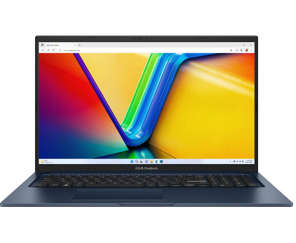 Ноутбук ASUS X1704 VA-AU982 (90 NB13 X2-M00 ML0-DOS) 17.3" FHD IPS 250 N/i5-120 U/16 GB/512 GB SSD/UMA/DOS/Quiet Blue