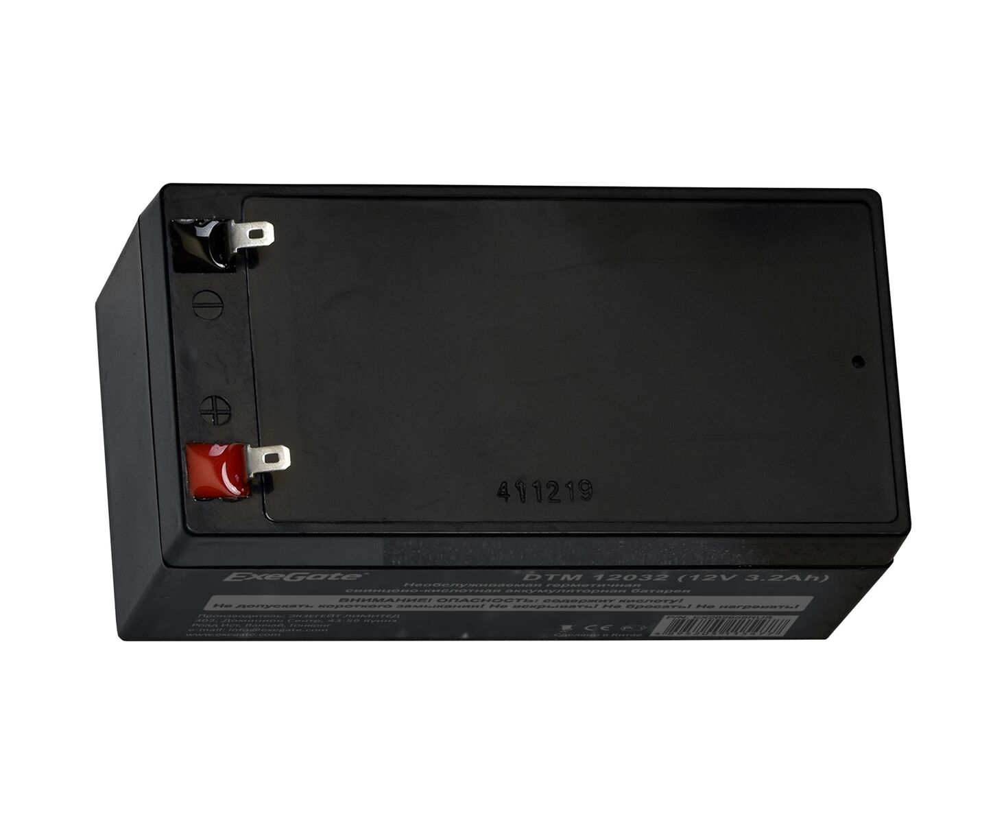 Аккумуляторная батарея Exe Gate DTM 12032 (12 V 3.2 Ah, клеммы F1) 282959
