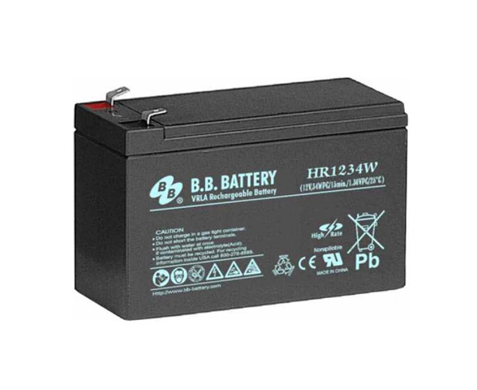 Батарея для ИБП BB HR 1234 W 12 В 7 Ач