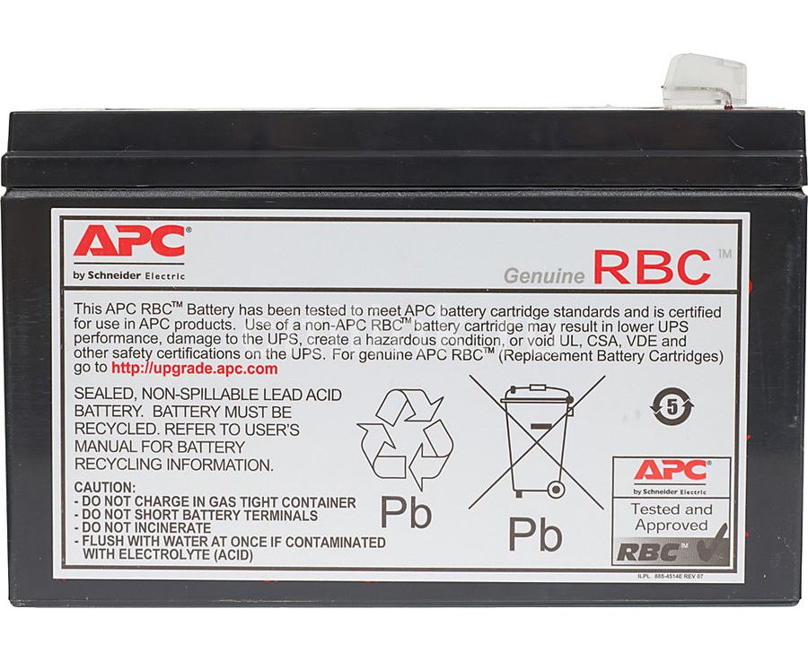 Батарея для ИБП APC APCRBC106 12 В 6 Ач для BE400-FR/GR/IT/UK