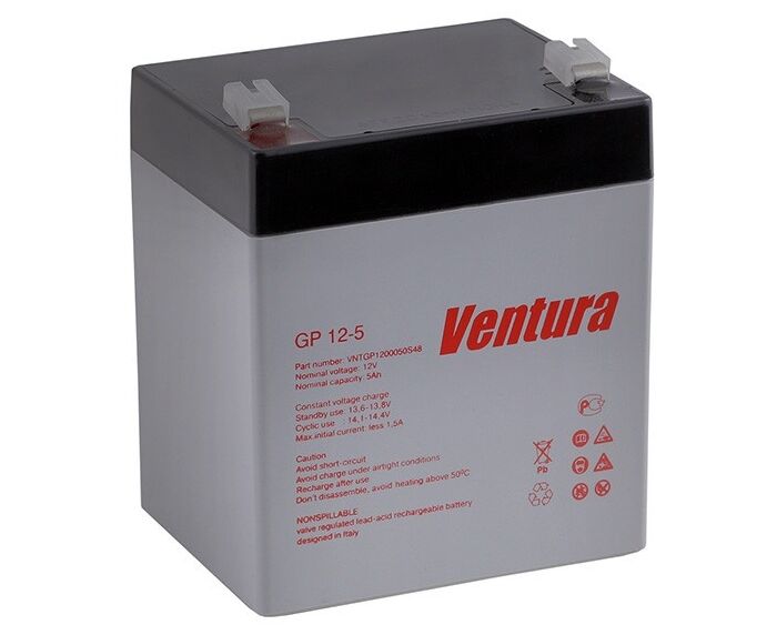 Аккумулятор Ventura GP12-5 12 V 5 Ah