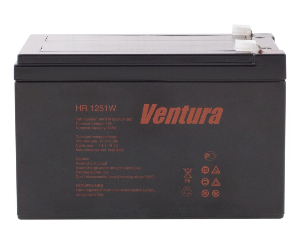 Аккумулятор Ventura HR1251 W 12 V 12 Ah