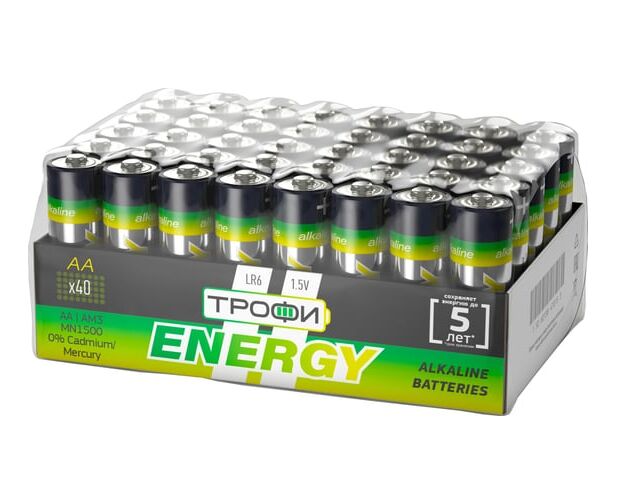 Эл. питания Трофи LR6-40 bulk ECO (40/720/17280)